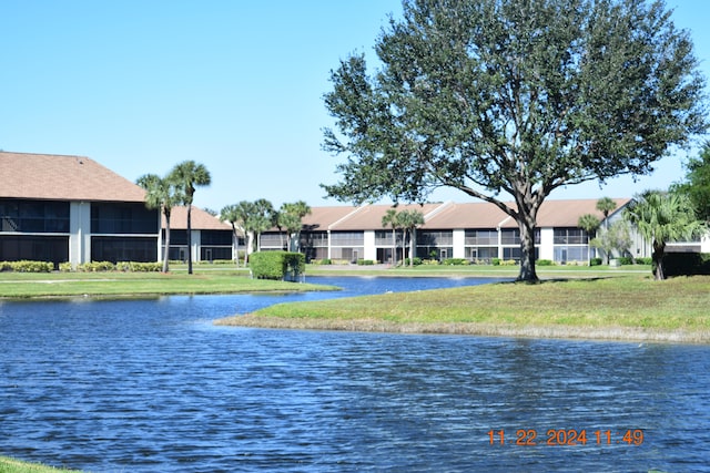 property view of water