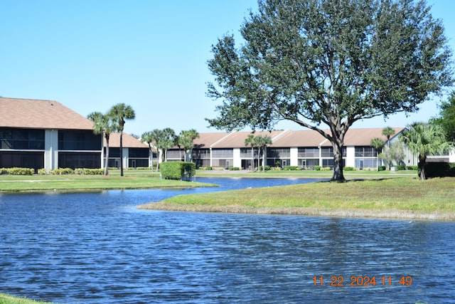 view of water feature