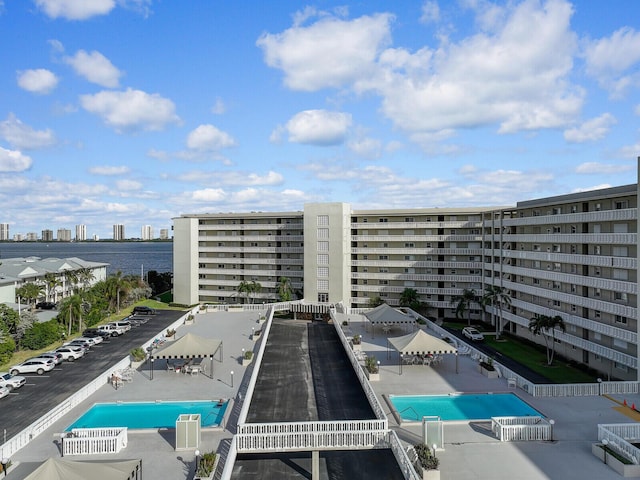 view of pool