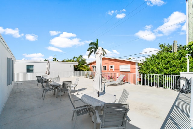 view of patio / terrace