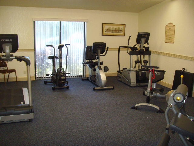 view of exercise room