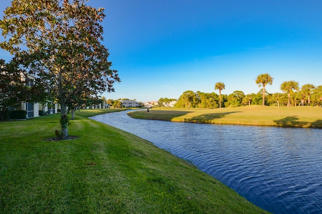 property view of water