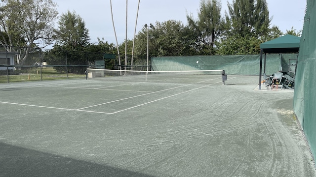 6936 Huntington Ln Unit 405, Delray Beach, FL 33446 - view of tennis court