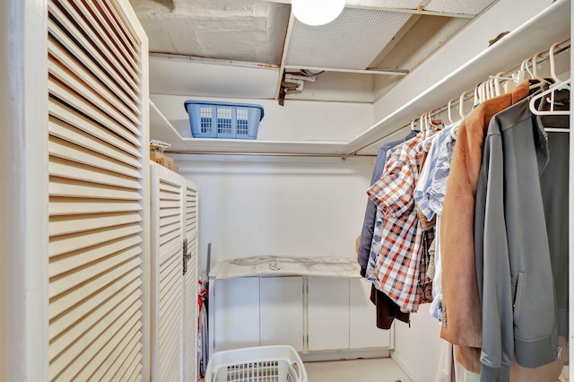 view of spacious closet