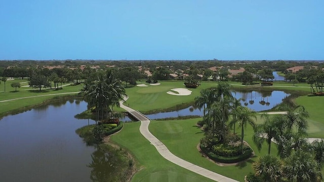 view of property's community featuring a water view