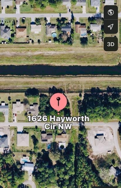 1626 Hayworth Cir NW, Palm Bay FL, 32907 land for sale