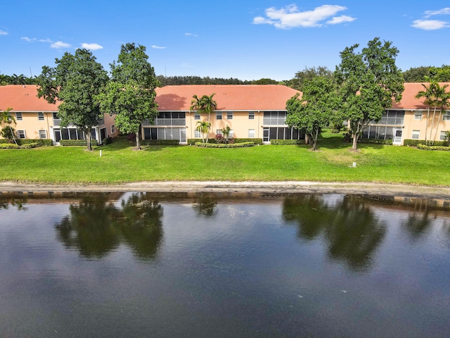 property view of water