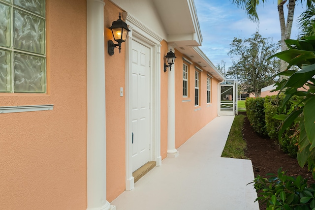 view of property entrance