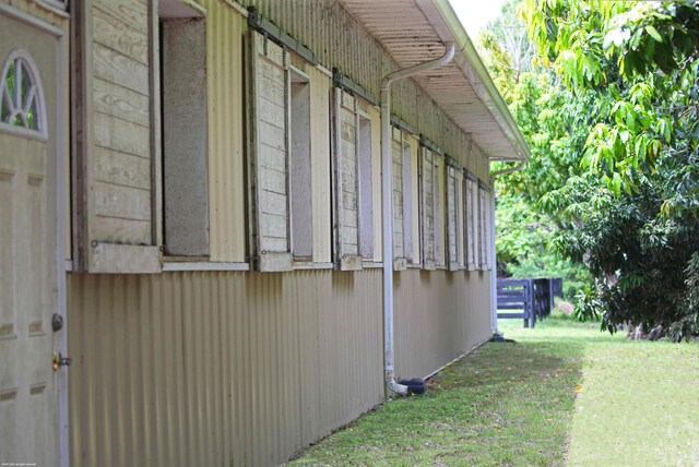 view of side of property