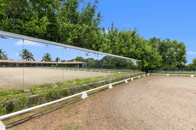 surrounding community featuring a rural view