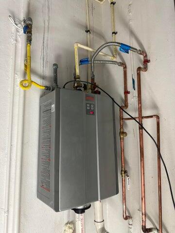 utilities with water heater