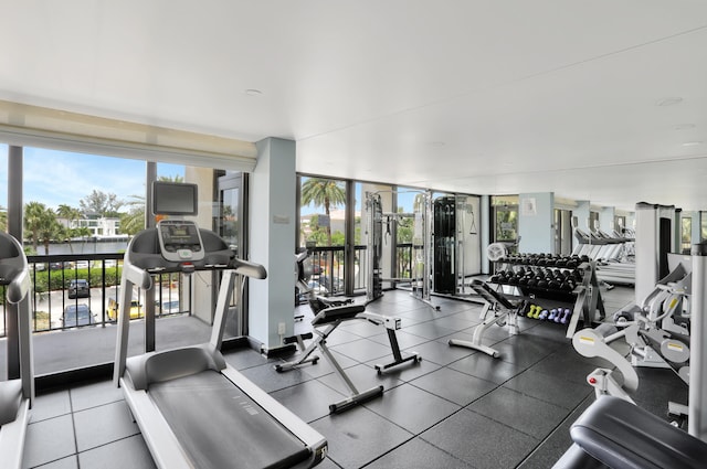 4744 S Ocean Blvd Unit C-112, Highland Beach, FL 33487 - view of exercise room