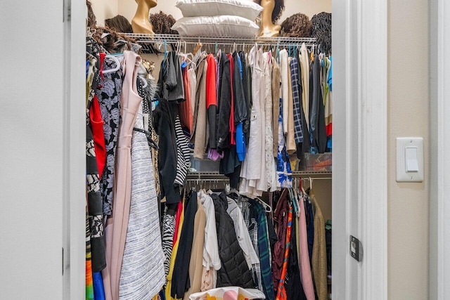 view of spacious closet