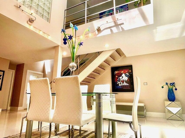 1127 Boca Cove Ln Unit 3, Highland Beach, FL 33487 - common area with a high ceiling