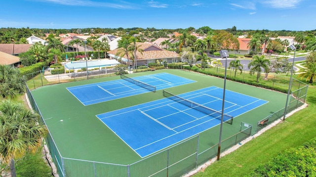 view of sport court