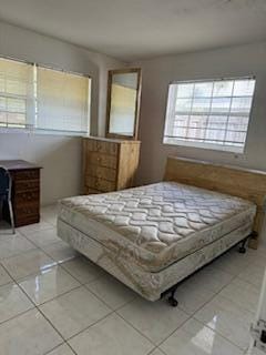 view of tiled bedroom