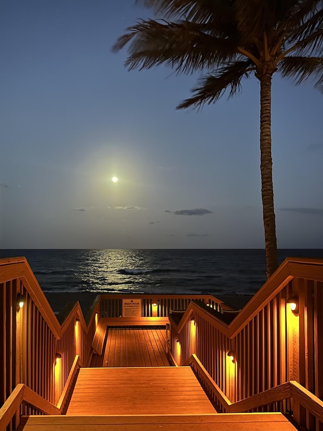 property view of water