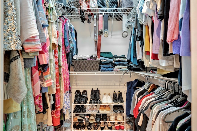 view of spacious closet