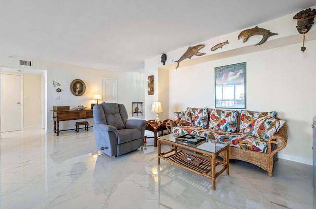1900 Consulate Pl Unit 1702, West Palm Beach, FL 33401 - living room with light marble finish floors