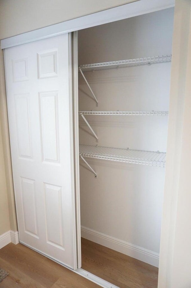 view of closet