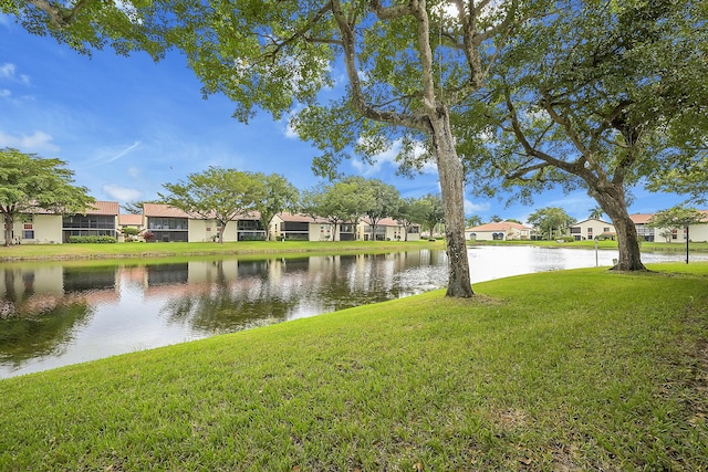 property view of water