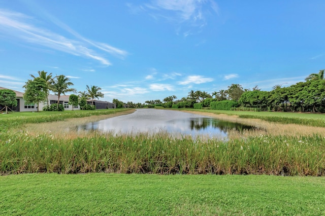 property view of water