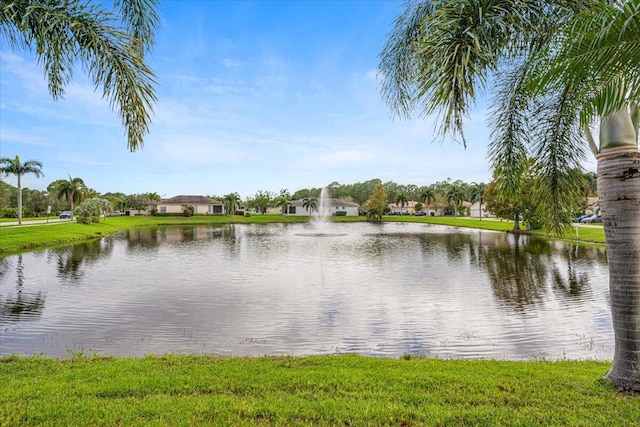 property view of water