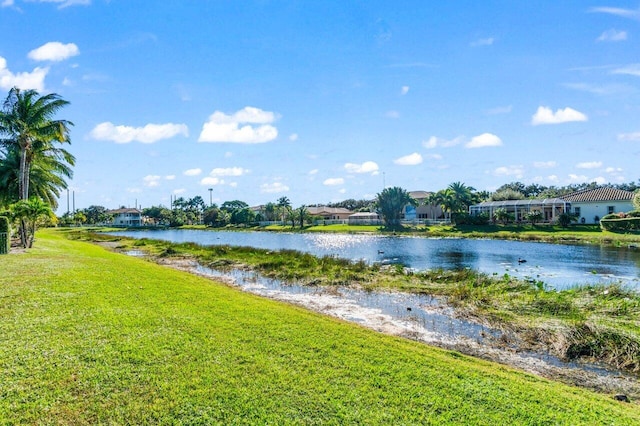 property view of water