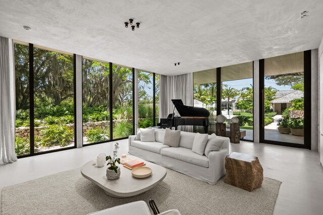 sunroom with a wealth of natural light