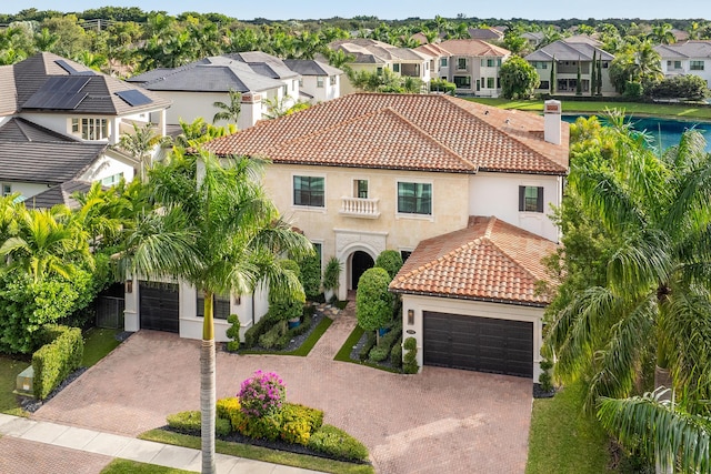 view of mediterranean / spanish-style home