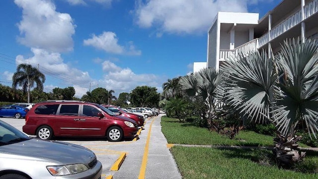 view of vehicle parking