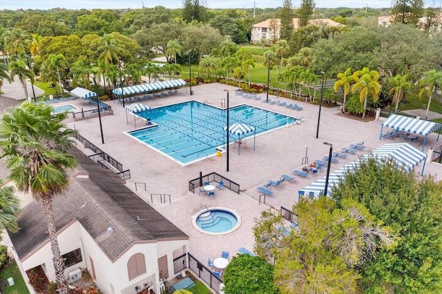 view of swimming pool