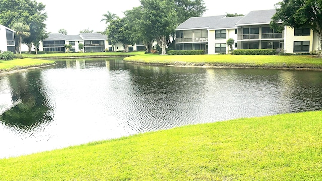 view of water feature