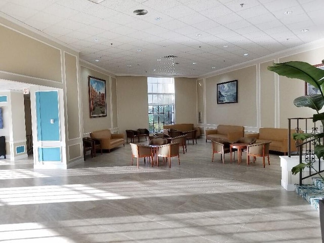 view of community lobby