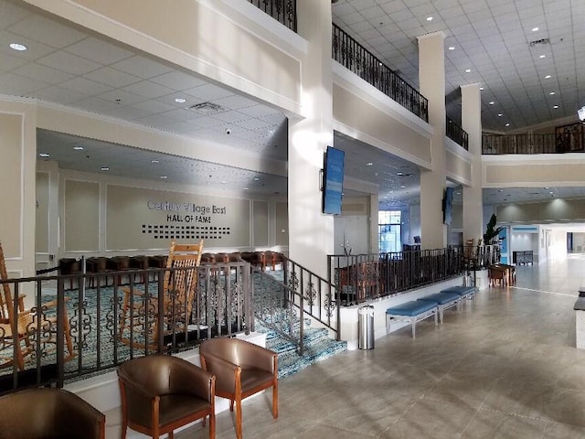 view of community lobby