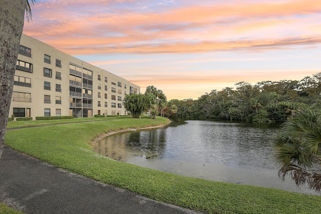 property view of water