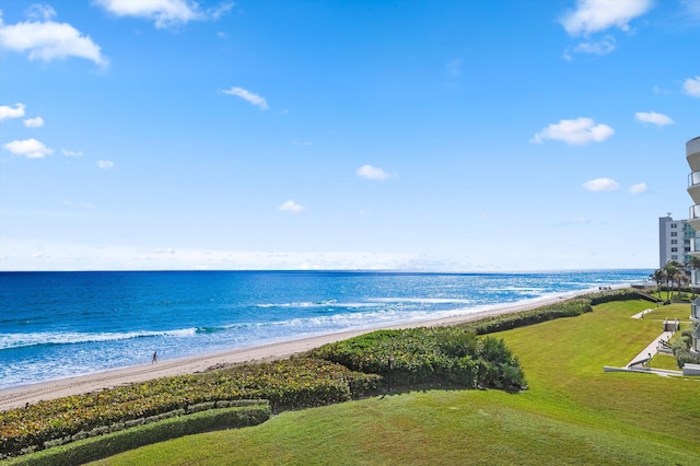 3400 S Ocean Blvd Unit 3Fii, Palm Beach, FL 33480 - water view featuring local beach