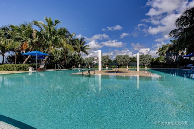 view of swimming pool