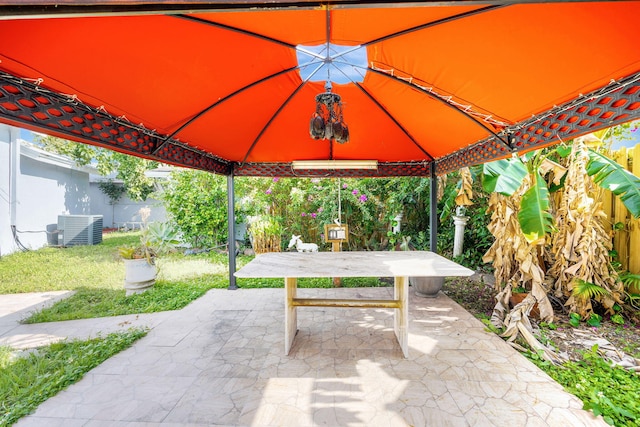 15230 SW 58th St, Miami, FL 33193 - view of patio with cooling unit