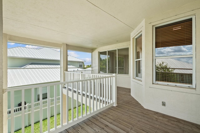 view of deck