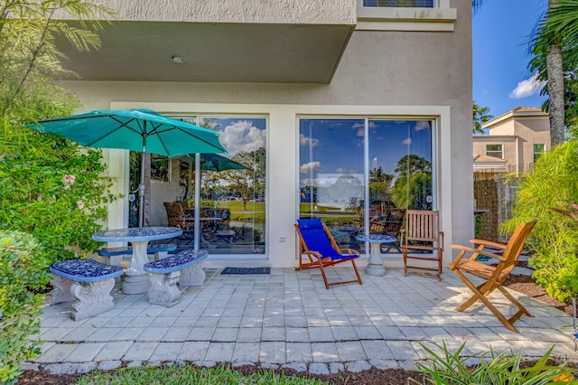 view of patio