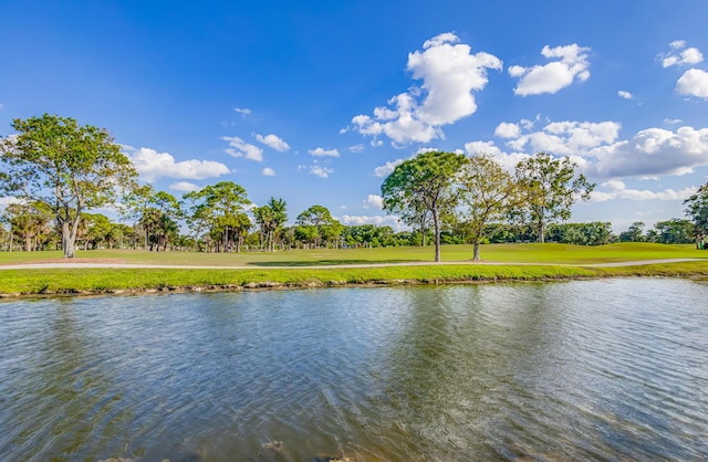 property view of water