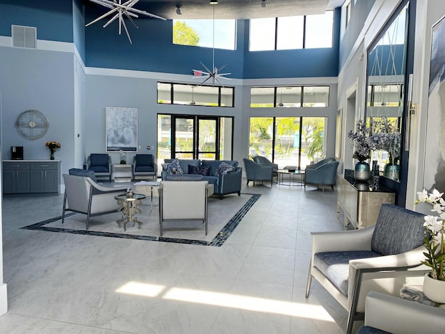 6675 S Oriole Blvd Unit 2050, Delray Beach, FL 33446 - common area with a towering ceiling