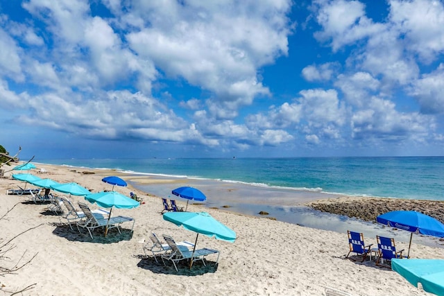 4200 N Ocean Dr Unit 2-202, Singer Island, FL 33404 - water view featuring local beach