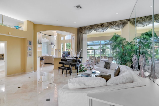 view of living room