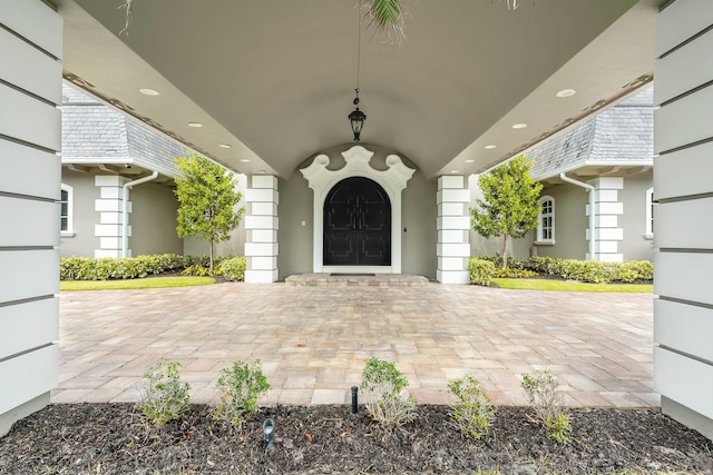 view of entrance to property