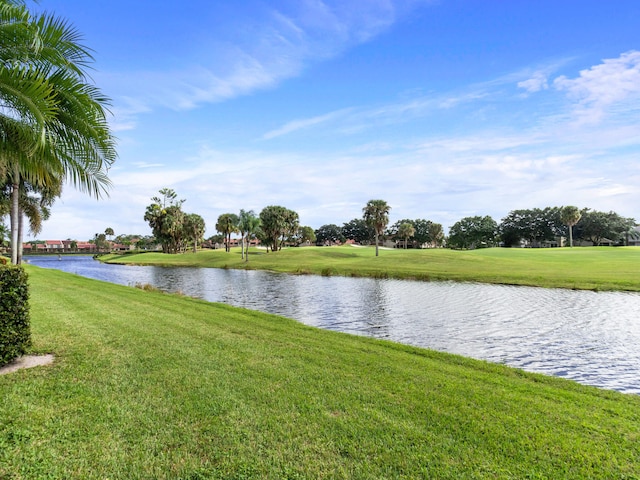 property view of water