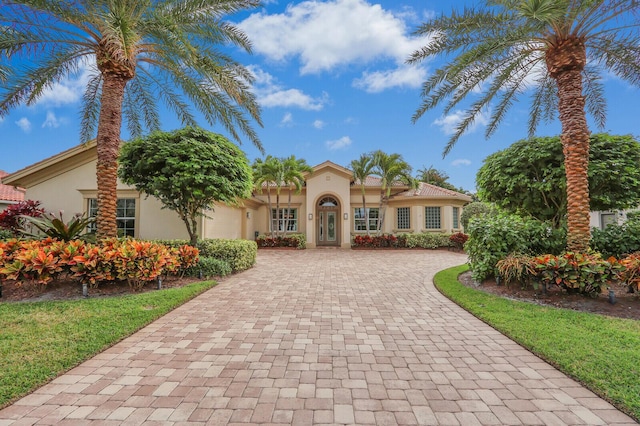 view of mediterranean / spanish home