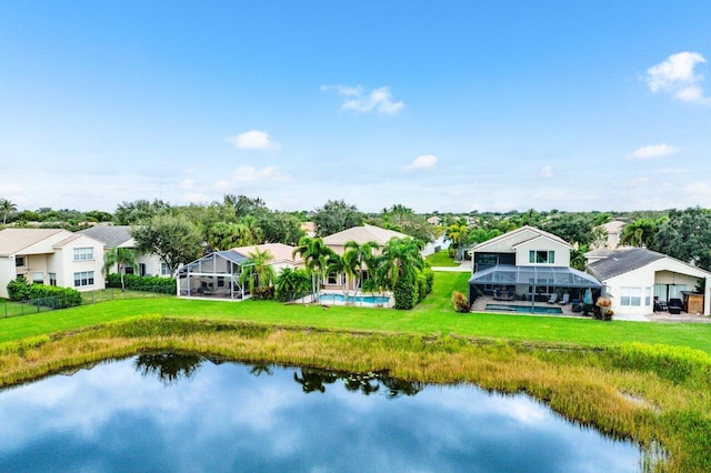 property view of water