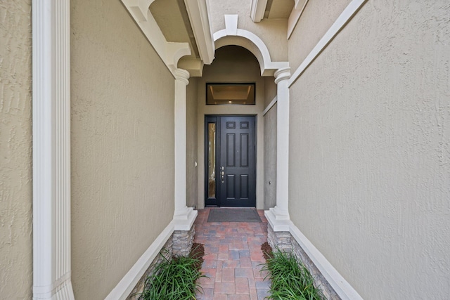 view of property entrance